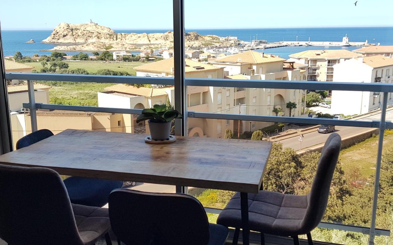 Tres Beau Duplex Vue Panoramique Mer, Proche Plage L'Ile-Rousse (Corsica) Exterior foto