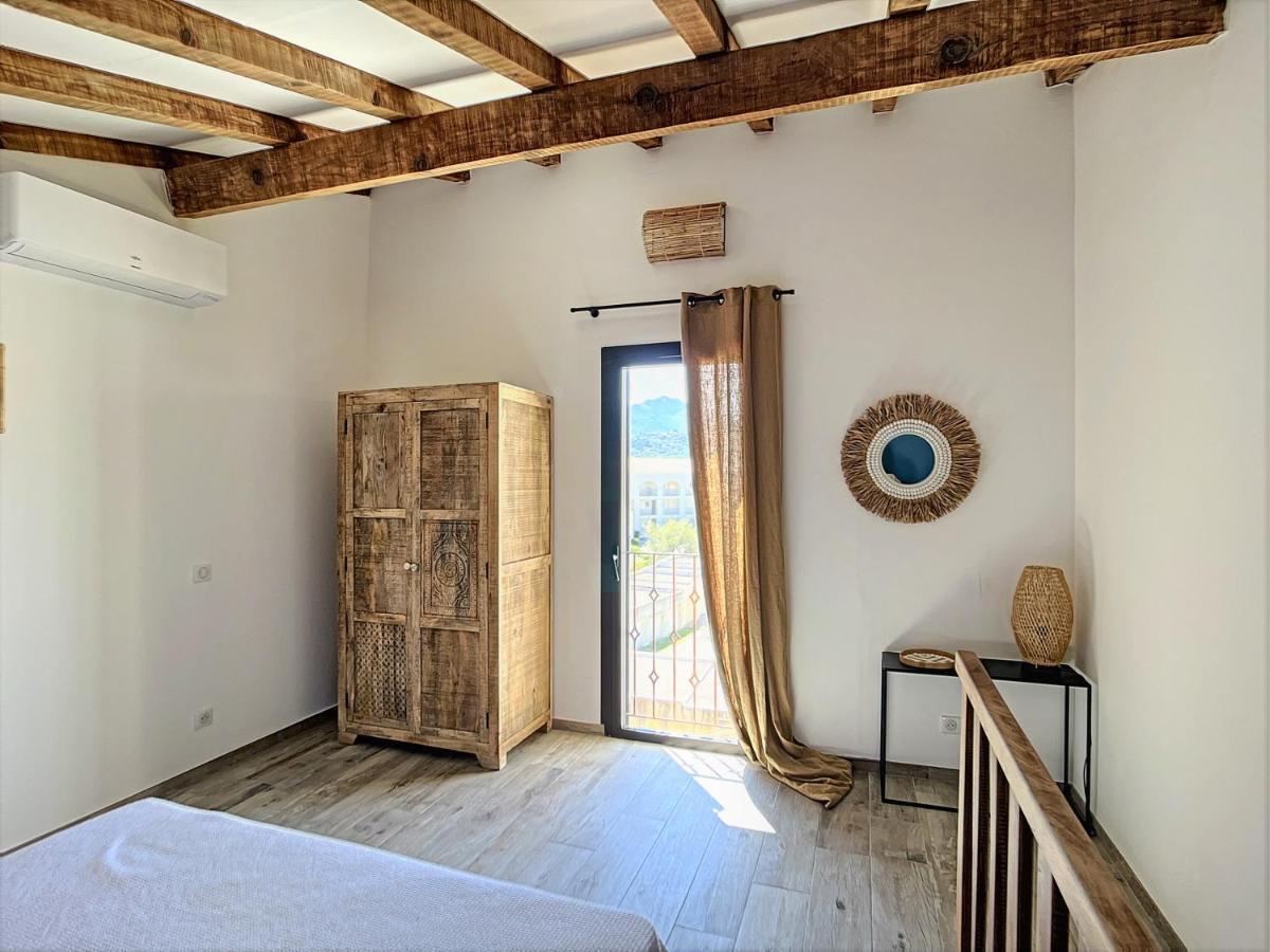 Tres Beau Duplex Vue Panoramique Mer, Proche Plage L'Ile-Rousse (Corsica) Exterior foto