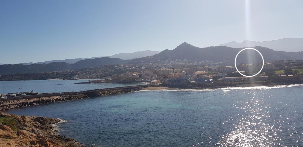 Tres Beau Duplex Vue Panoramique Mer, Proche Plage L'Ile-Rousse (Corsica) Exterior foto